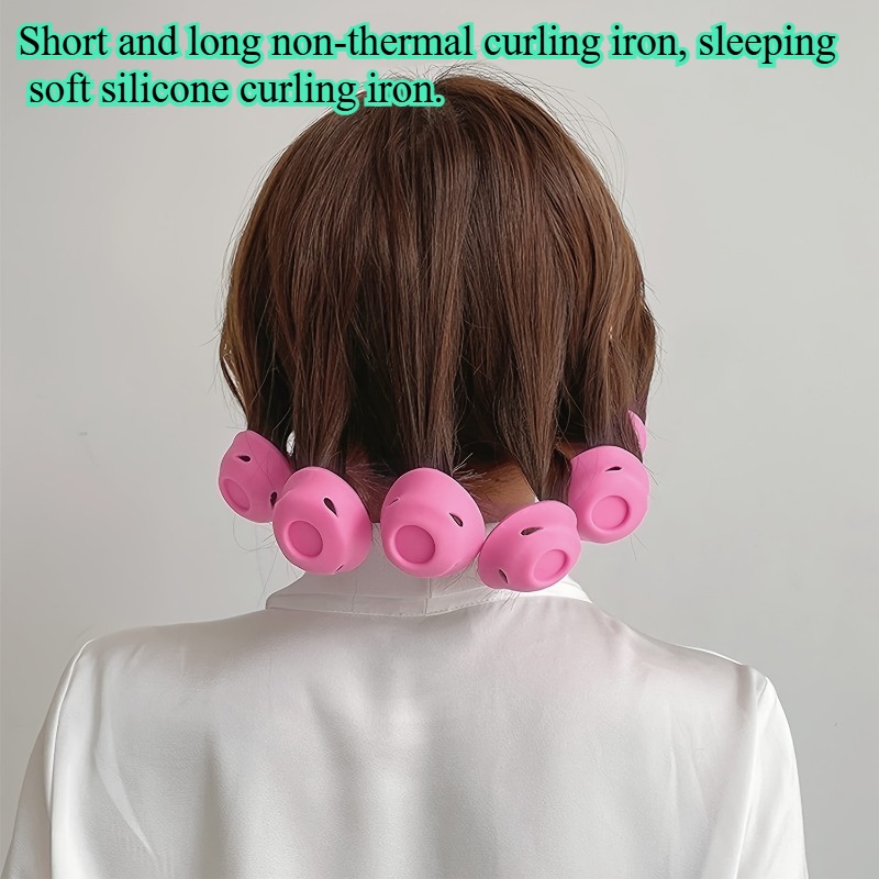 Sleeping Pack Overnight - Heatless Soft Sleep Curlers 6 Pack