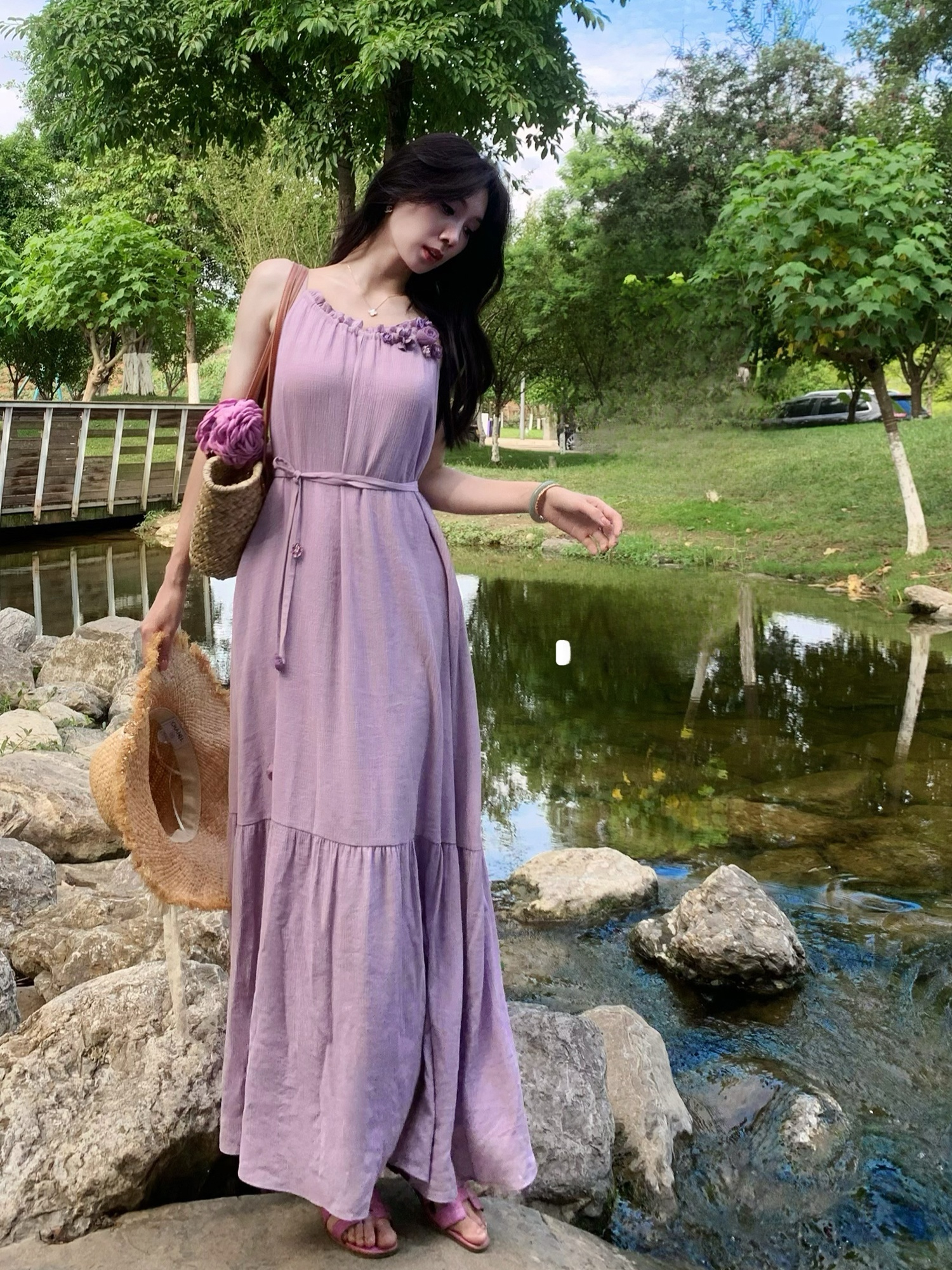 Lifestyle Of Korean - Lochan Jin Korean Style Loose Sleeveless