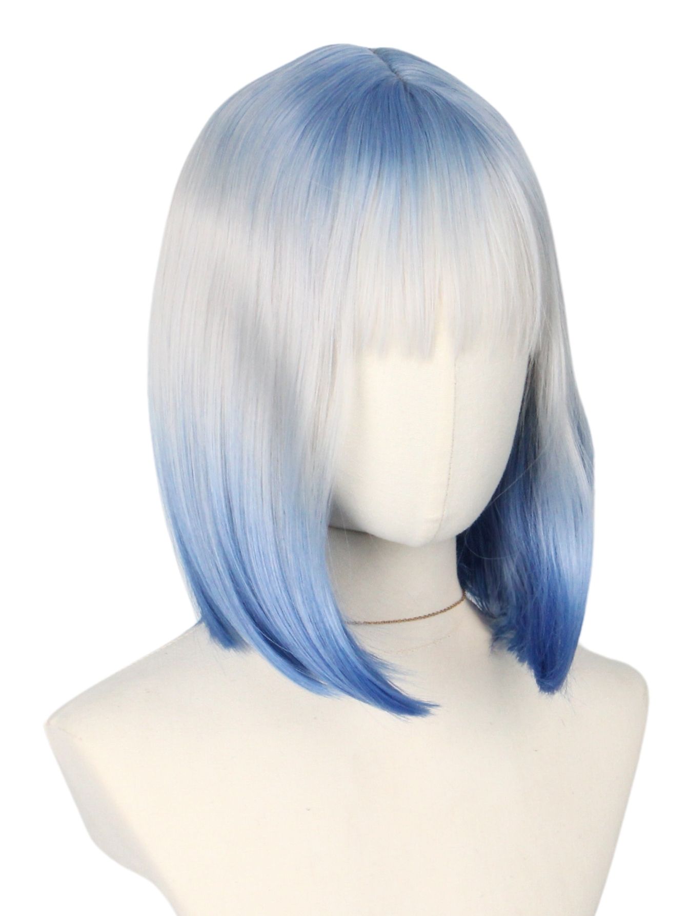 Blue and White Gradient Short  - Korean Women Lifestyle recension och pris