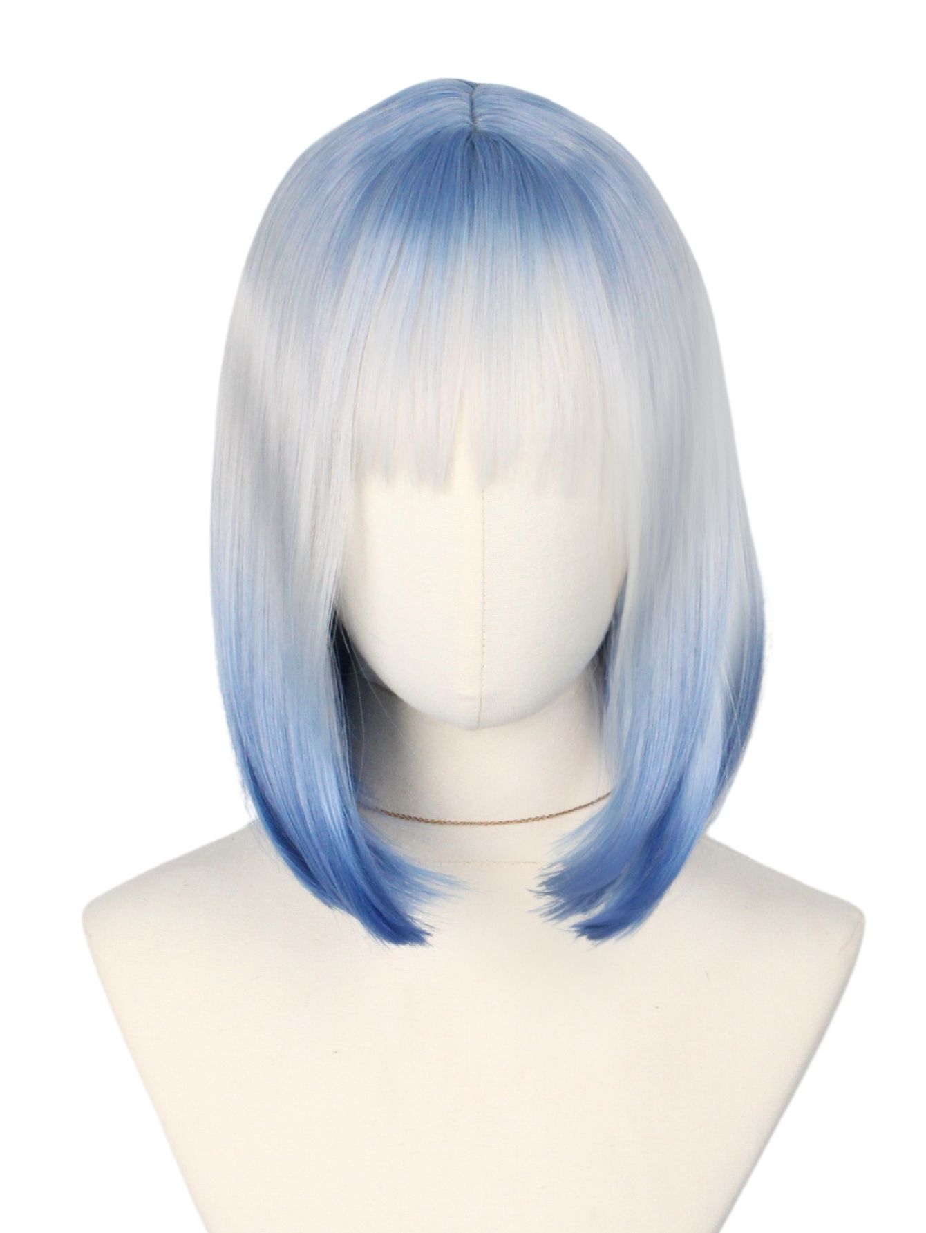 Blue and White Gradient Short  - Korean Women Lifestyle recension och pris