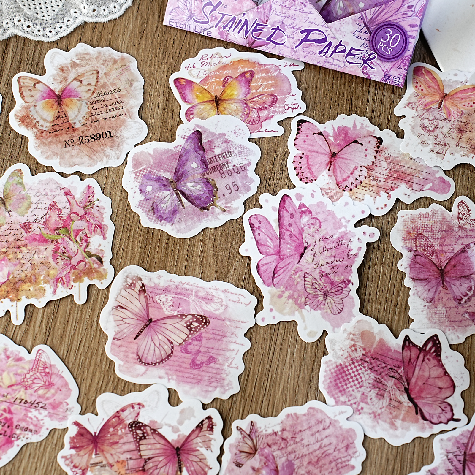 Etori Life Pink Watercolor But - Lifestyle Of Korean recension och pris