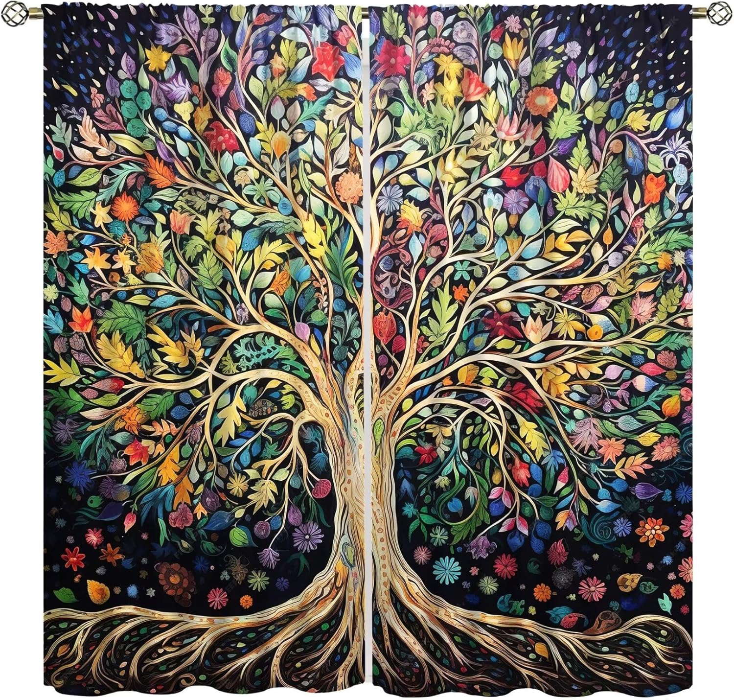 Tree of Life Curtains, Fantasy - Korean Arts And Lifestyle recension och pris