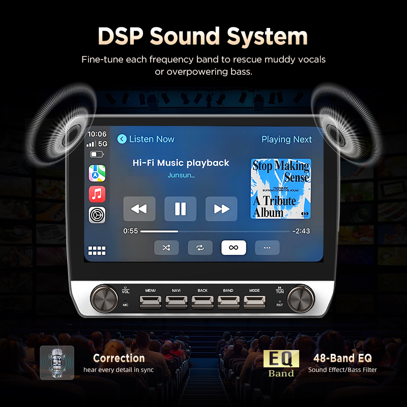 Junsun AI Voice Car Stereo Rad - Korean Lifestyle Video recension och pris
