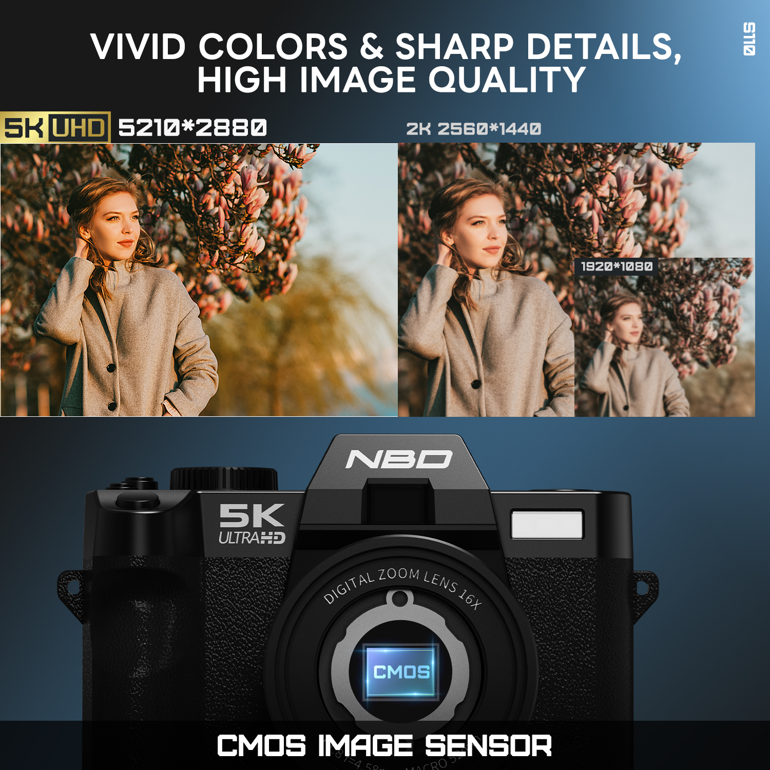 NBD Digital Cameras 5K&48MP Ph - Korean Lifestyle Video recension och pris