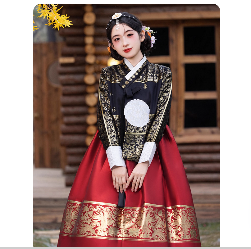 Ethnic style retro Hanbok temp - Korean Women Lifestyle recension och pris