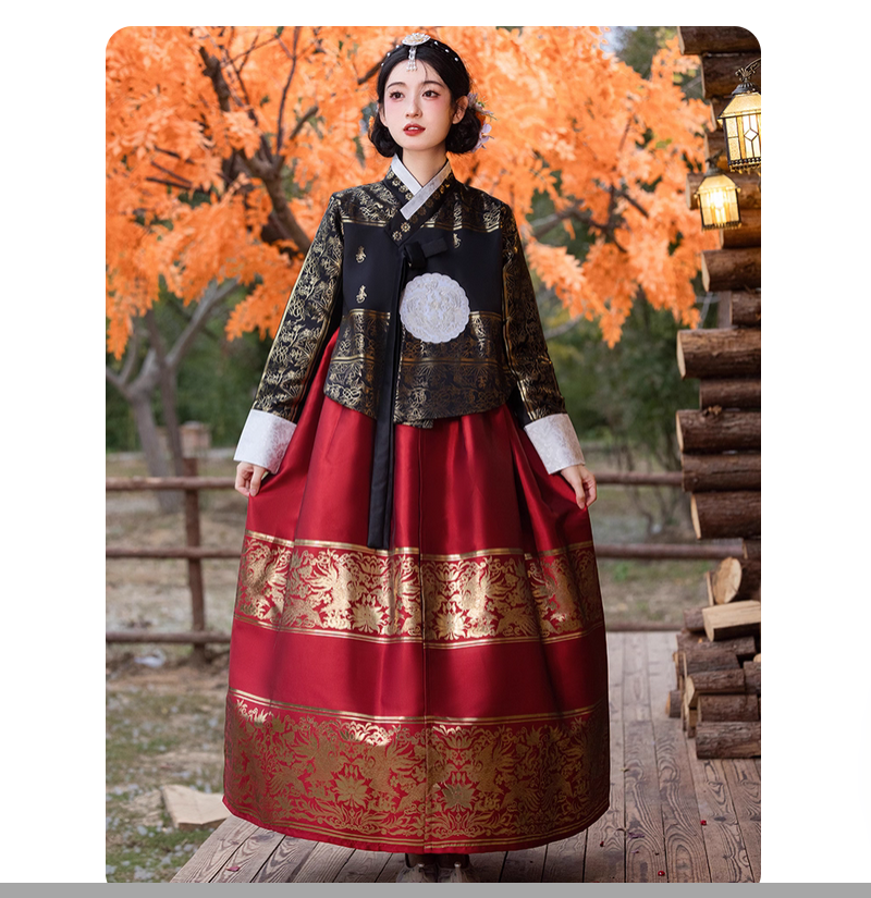 Ethnic style retro Hanbok temp - Korean Women Lifestyle recension och pris