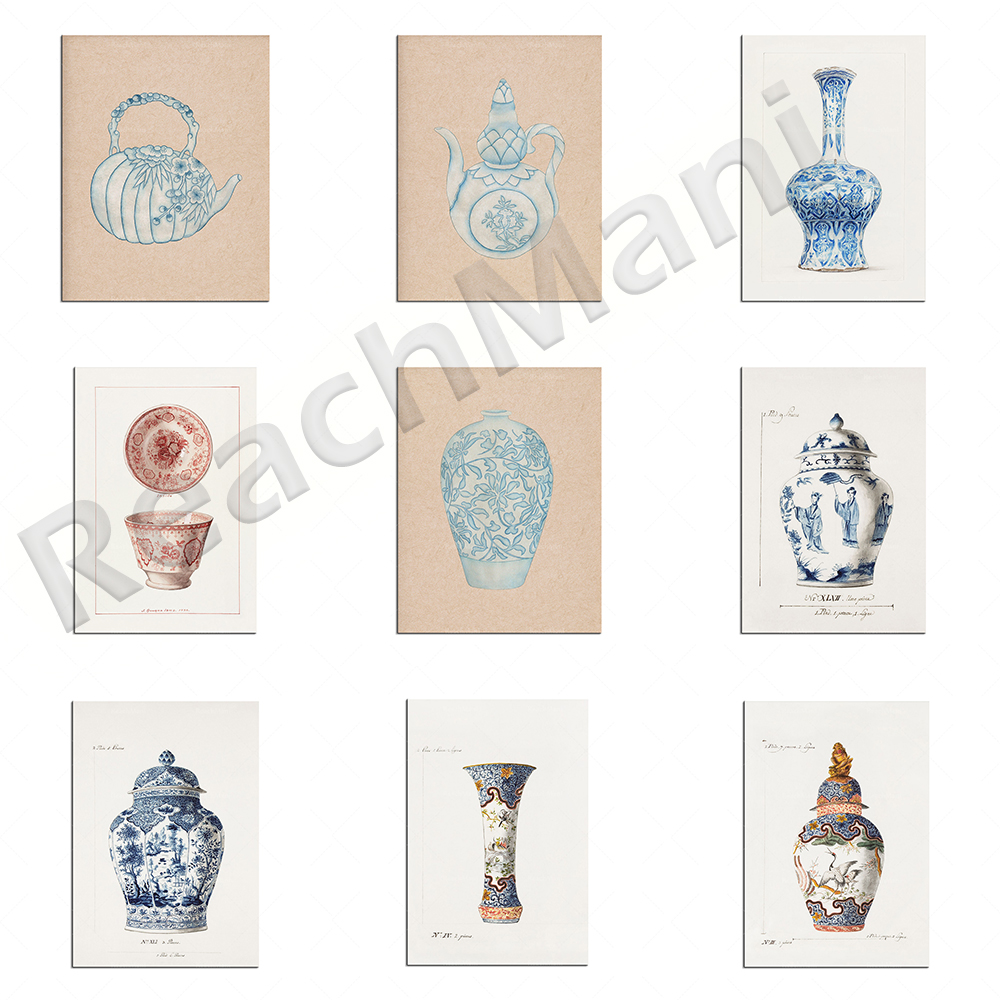 Korean printed blue porcelain  - Korean Arts And Lifestyle recension och pris