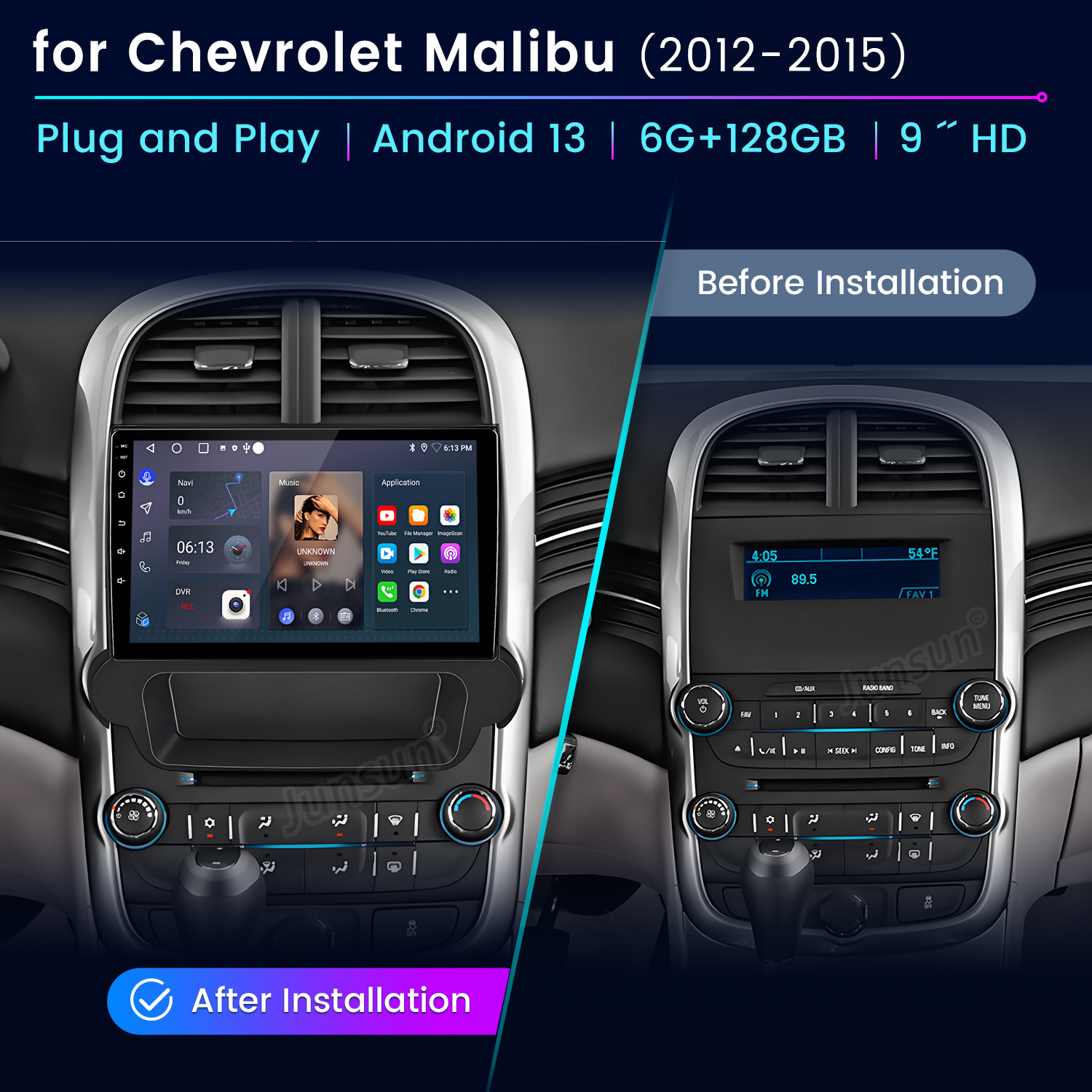 Junsun AI Voice Car Stereo Rad - Korean Lifestyle Video recension och pris