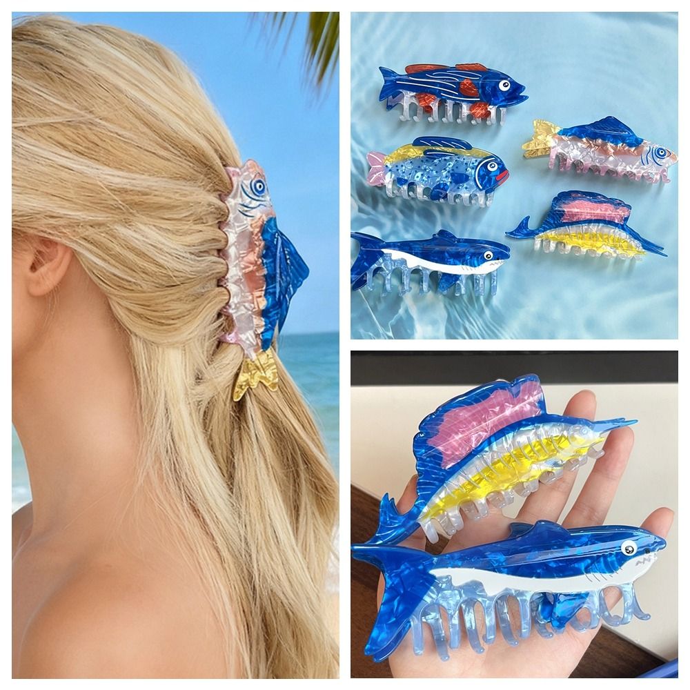 Hairpin Ocean Animal Hair Claw - Korean Girl Lifestyle recension och pris