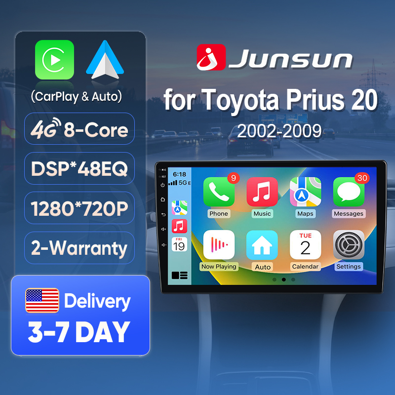 Junsun AI Voice Car Stereo Rad - Korean Lifestyle Video recension och pris