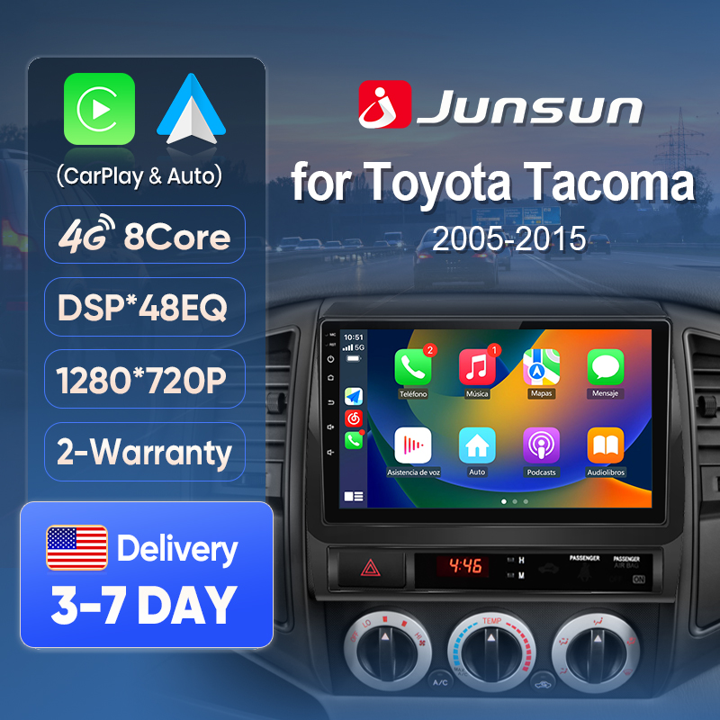 Junsun AI Voice Car Stereo Rad - Korean Lifestyle Video recension och pris