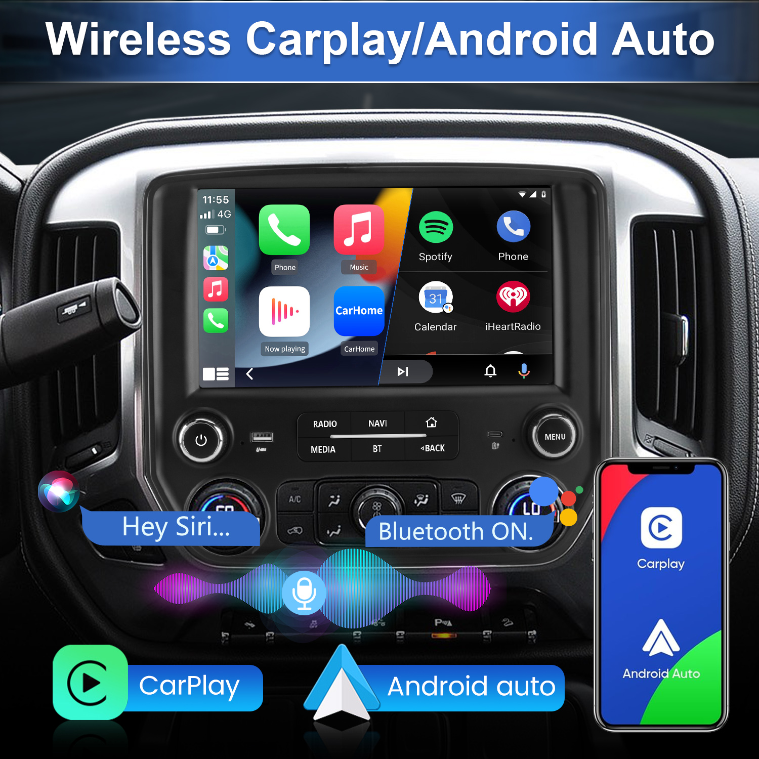 Junsun AI Voice Car Stereo Rad - Korean Lifestyle Video recension och pris